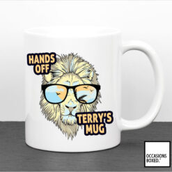 Cool Personalised Lion Mug For Work