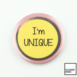 I'm Unique Pin Badge