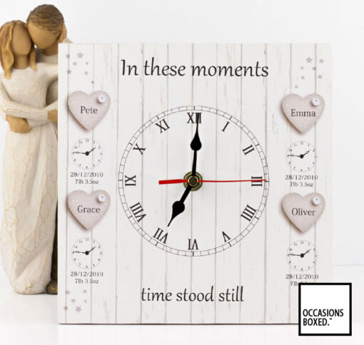 4 Children In These Moments Time Stood Still Family Clock