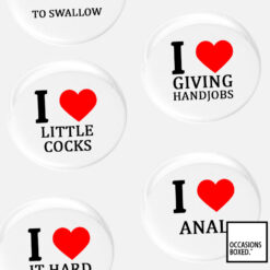 Naughty Night In Hen Party Badge Set